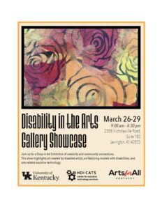 Disability in the Arts Gallery Showcase
