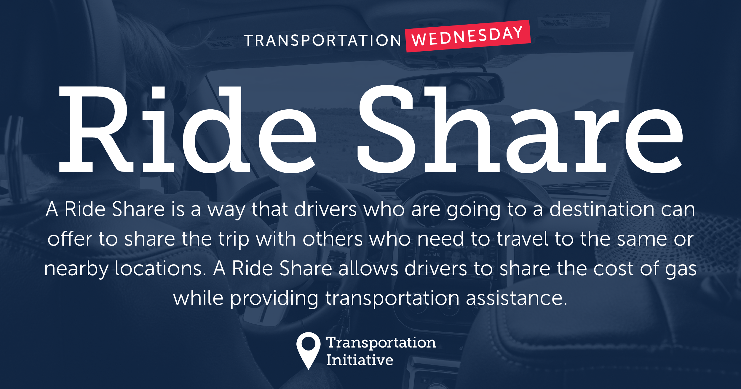 Transportation Tuesday:  Ride Share