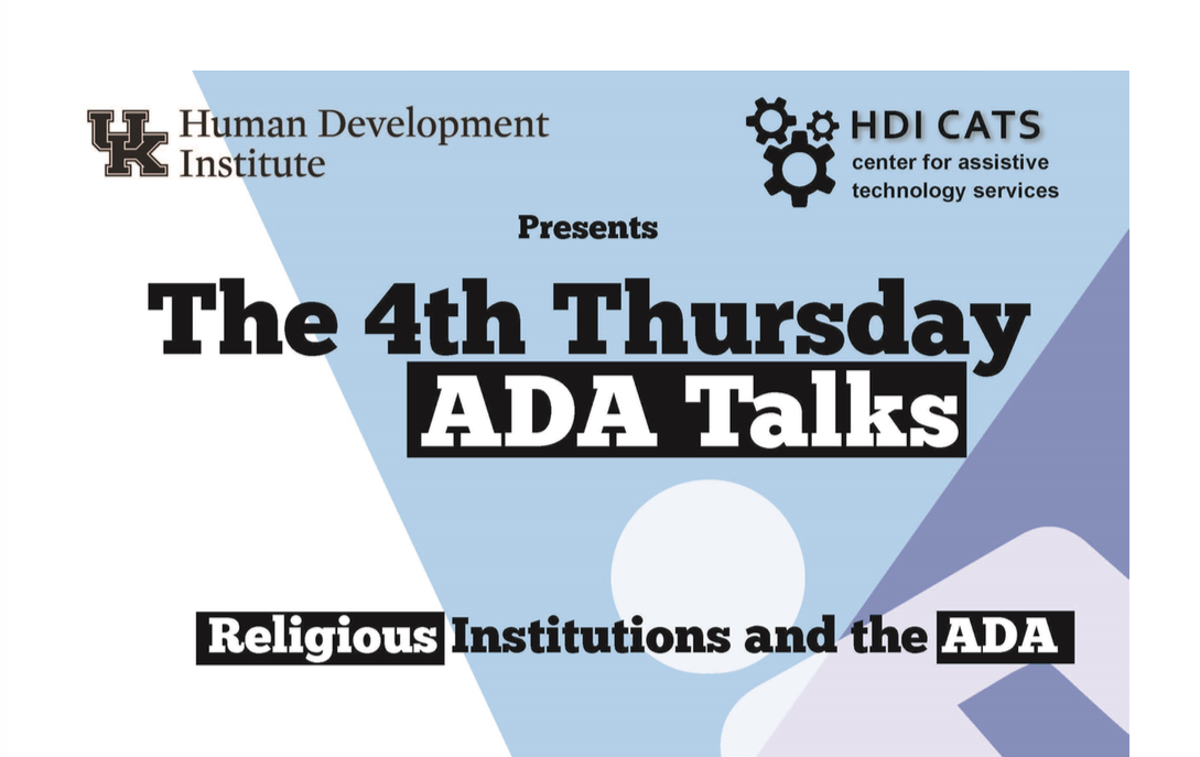 4th Thursday ADA Talks: September