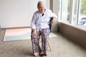 Photo of a seated Bingocize participant