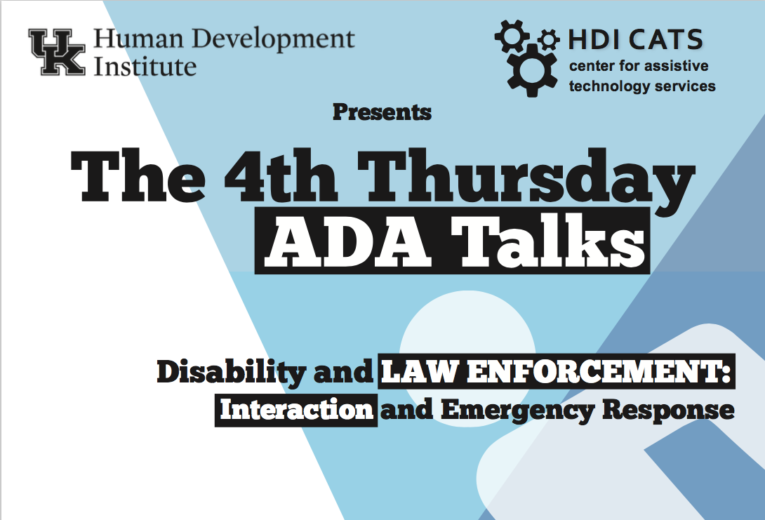 The 4th Thursday ADA Talks: September