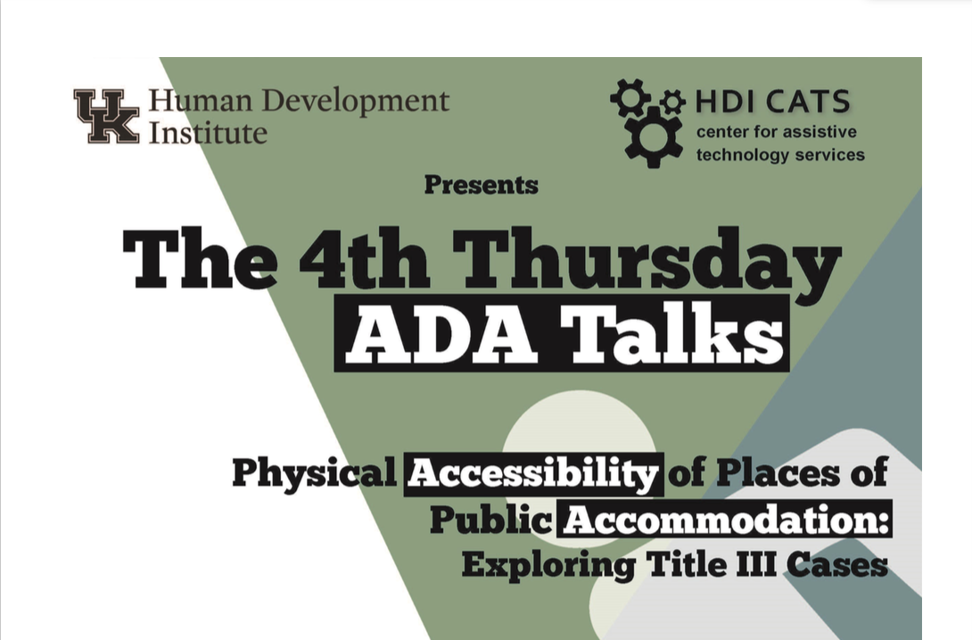 4th Thursday ADA Talks