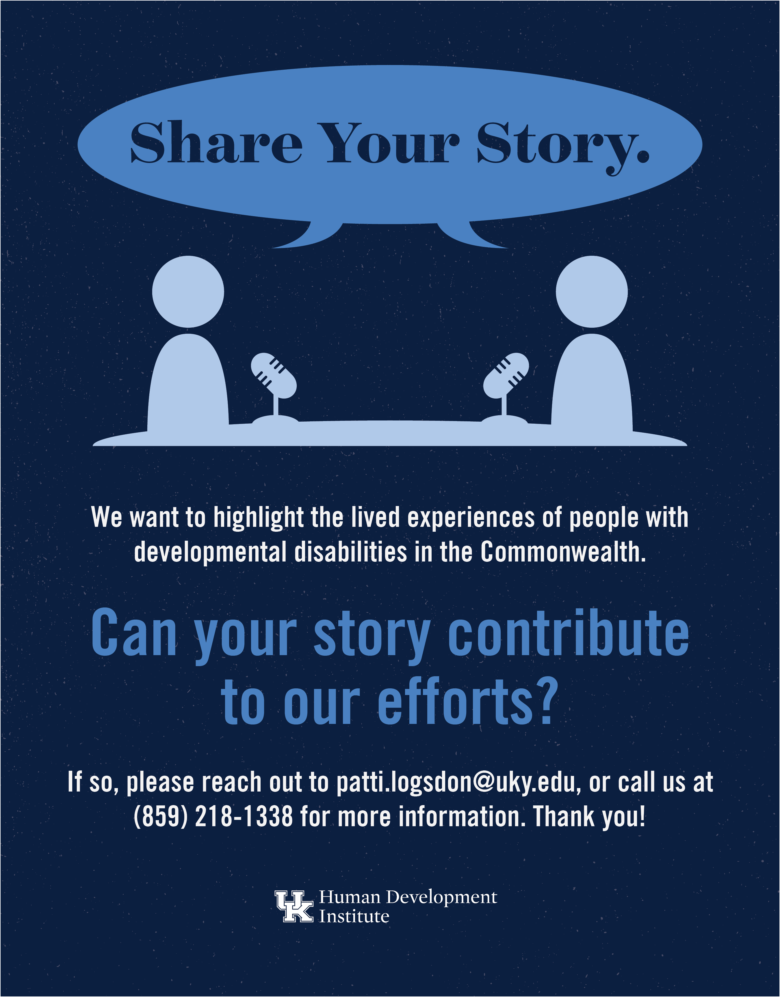 Share Your Story!