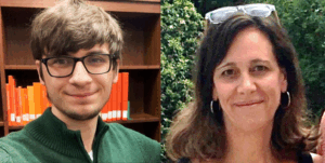 Photos of Burberry Award recipients Caleb Rader and Allison Borden