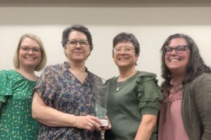 Wings Of Innovation Award Recipients with Award